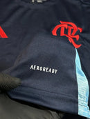 Kit Regata/Short Flamengo Azul Escuro 25/26