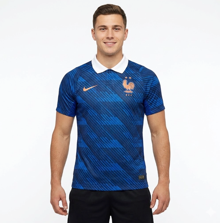 Camisa França Titular Copa 26/27 Torcedor