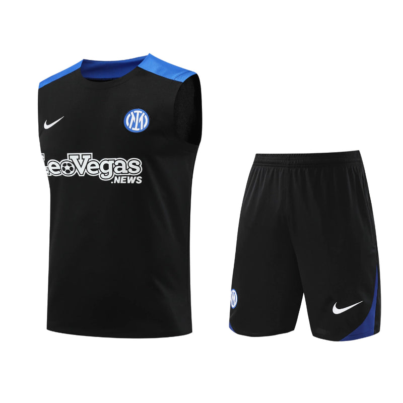Conjunto Inter De Milão Treino 24/25 Torcedor Masculino