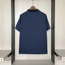 Camisa Flamengo Polo Treino Azul Escura 2025/26 Torcedor Masculina