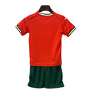 Kit Infantil Seleção De Portugal I 25/26 - Puma - Vermelho