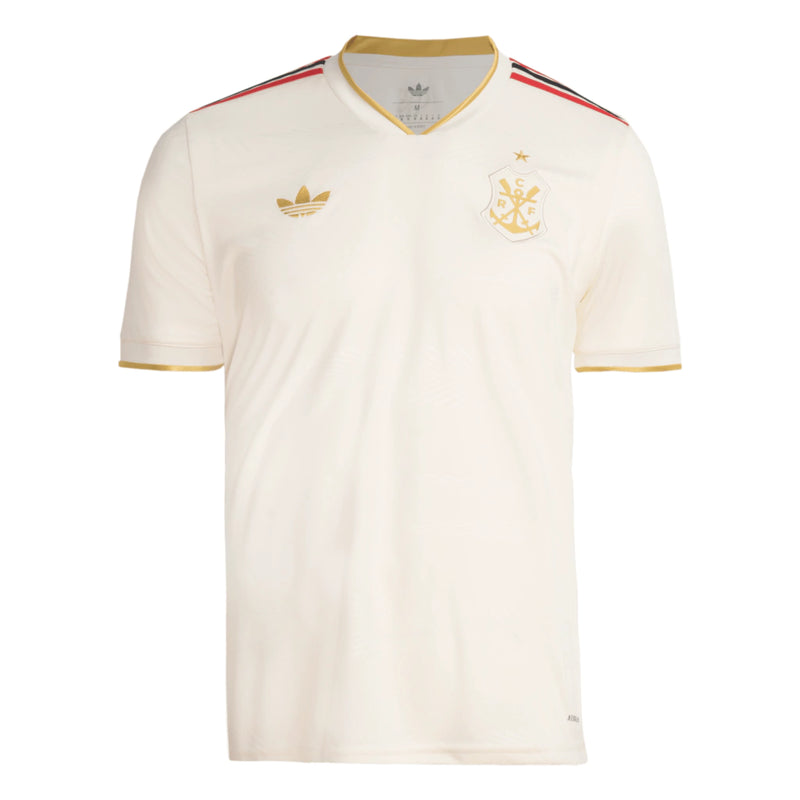Camisa Flamengo Torcedor IIi - Temporada 25/26 - Bege