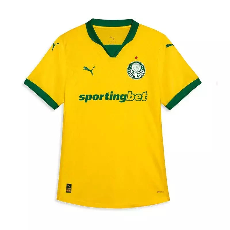Camisa Palmeiras Torcedor - Temporada 25/26 - Amarela- Sportingbet