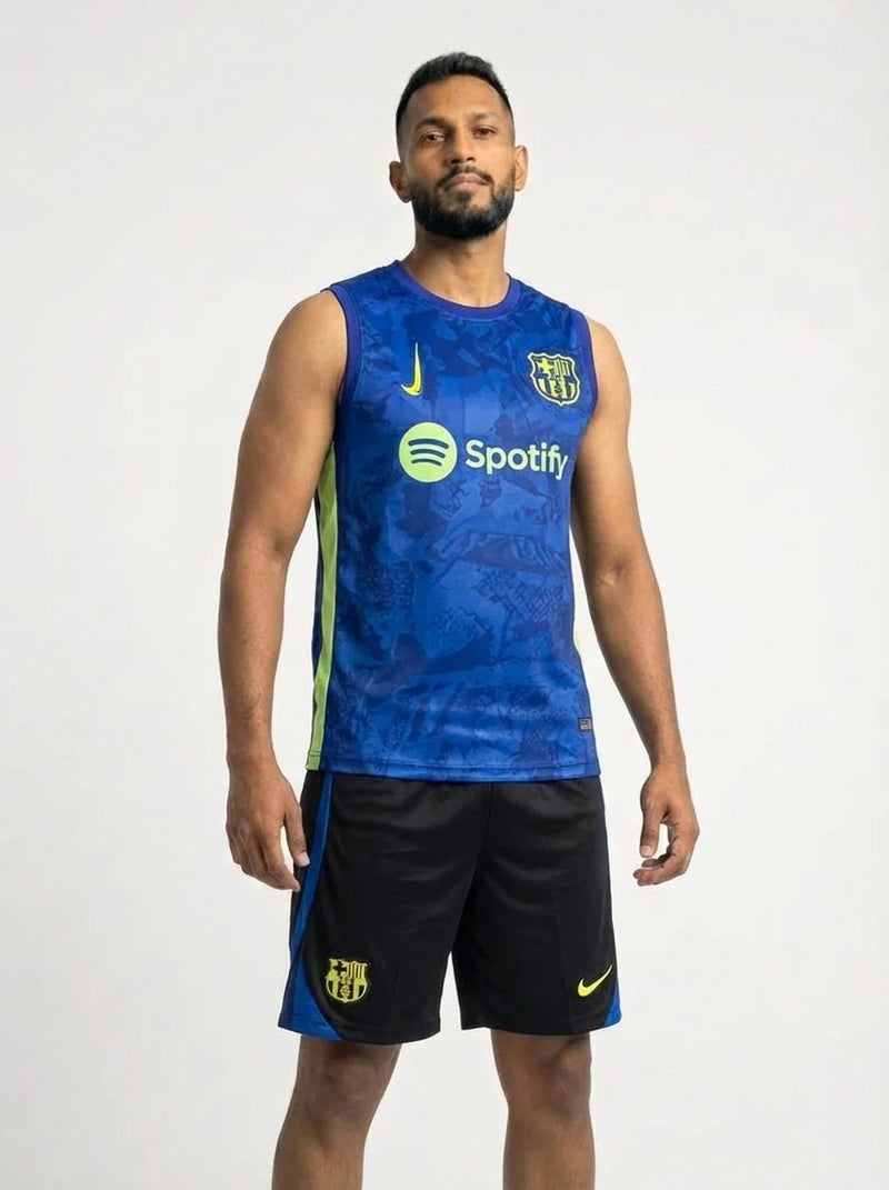 Kit Regata/Short Barcelona Azul/Verde