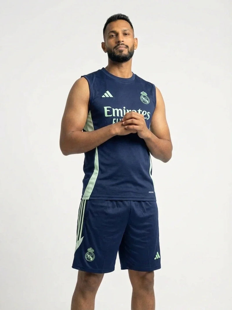 Kit Regata/Short Real Madrid Azul/Verde