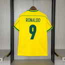 Camisa Brasil Retro 1998 - Ronaldo