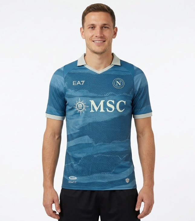 Camisa Napoli Edição Especial 25/26 Torcedor
