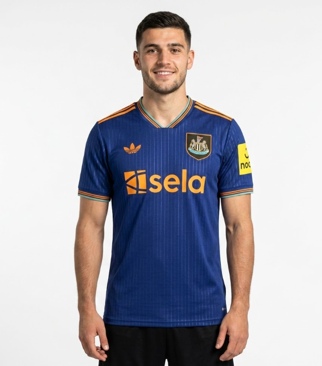 Camisa Newcastle Terceiro Uniforme 25/26 Torcedor