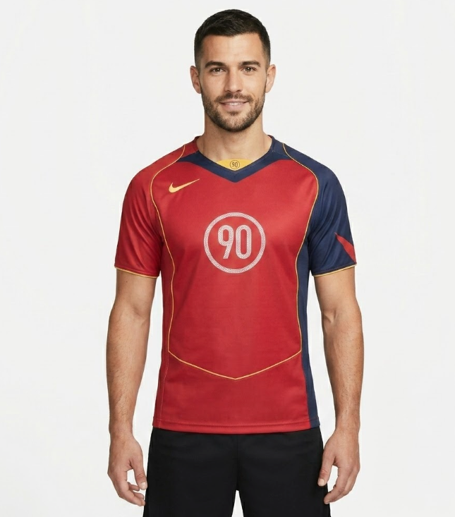 Camisa Nike Total 90 Grená