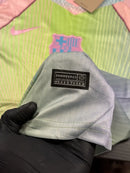 Kit Camisa/Short Barcelona Verde E Rosa 25/26