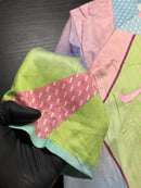 Kit Camisa/Short Barcelona Verde E Rosa 25/26