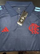Camisa Flamengo Polo Azul Escuro 25/26