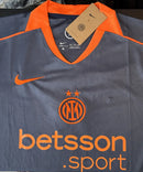 Camisa Inter De Milão Azul E Laranja IIi 25/26