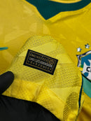 Camisa Jogador Seleção Brasil Amarela I 1.1 Idêntica A Original 26/27