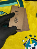 Camisa Jogador Seleção Brasil Amarela I 1.1 Idêntica A Original 26/27