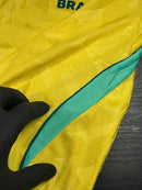 Camisa Jogador Seleção Brasil Amarela I 1.1 Idêntica A Original 26/27