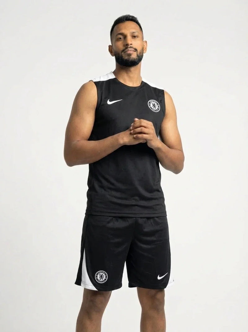 Kit Regata/Short Chelsea Preto