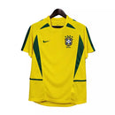 Camisa Brasil I 2002 Retro Nike Masculina - Amarela