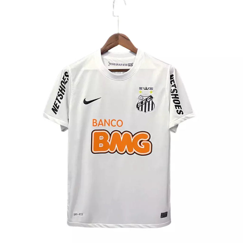 Camisa Santos Home 2012/2013 Retrô Masculino Nike Branca