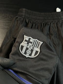 Kit Camisa/Short Barcelona Preto/Roxo 25/26