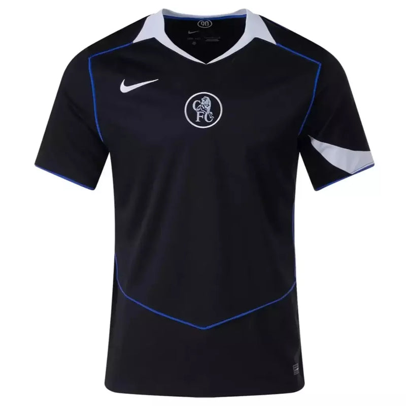 Camisa Chelsea IIi 25/26 Total 90 Nike Torcedor Masculina Preta