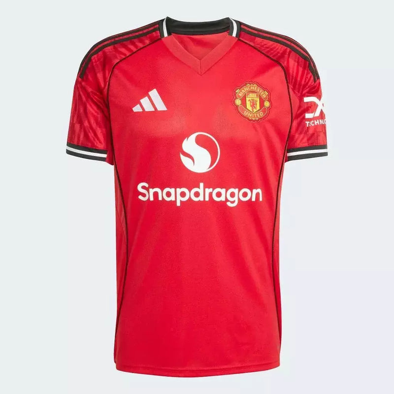 Camisa Manchester United I 25/26 - Torcedor Adidas Masculina - Vermelha