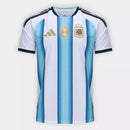 Camisa Torcedor Argentina I Copa 2026 Masculina - Azul E Branco