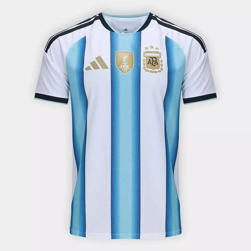 Camisa Torcedor Argentina I Copa 2026 Masculina - Azul E Branco