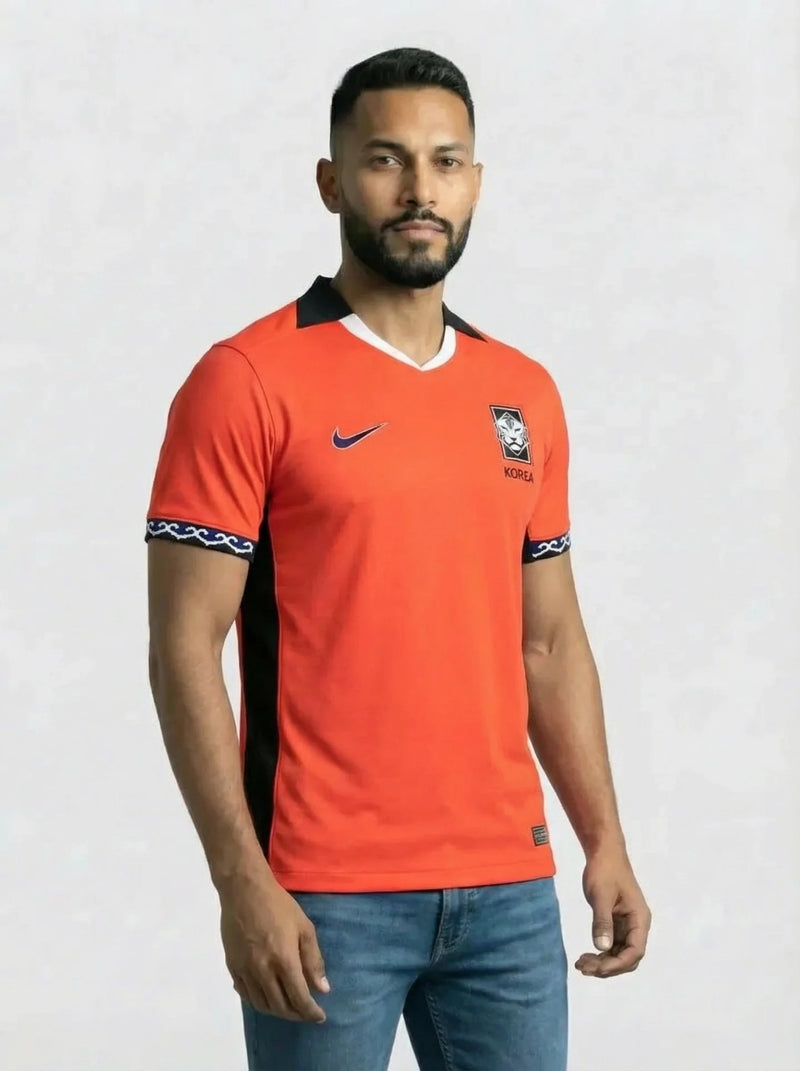 Camisa Seleção Coreia Laranja 25/26