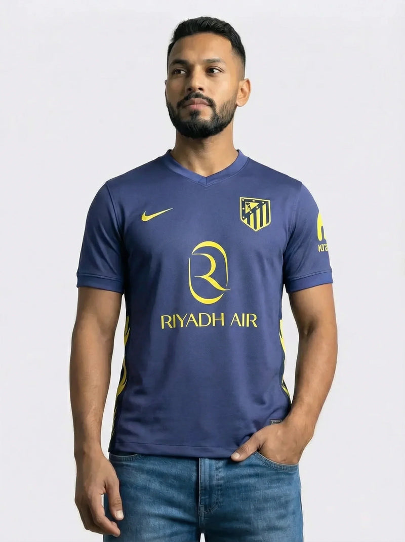 Camisa Atlético De Madrid Azul Escuro II 25/26