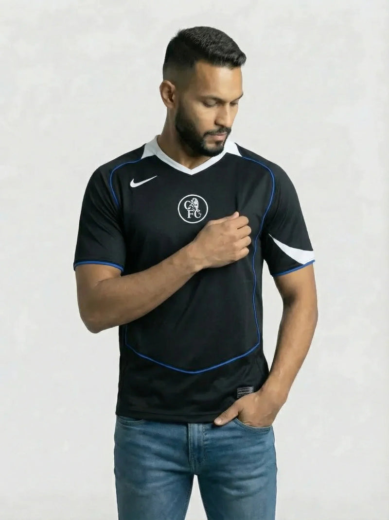 Camisa Chelsea Preta IIi 25/26