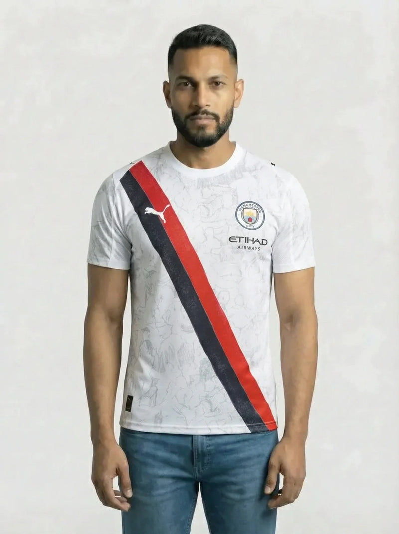 Camisa Manchester City Branca II 25/26
