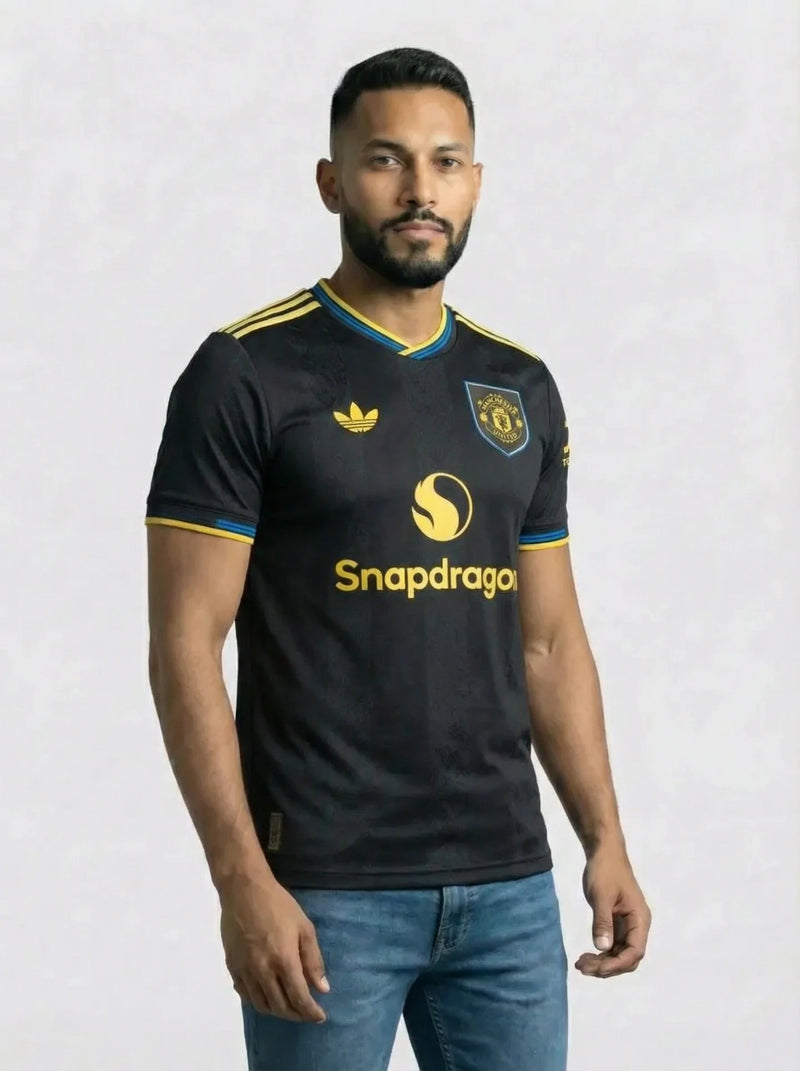 Camisa Manchester United Preta IIi 25/26