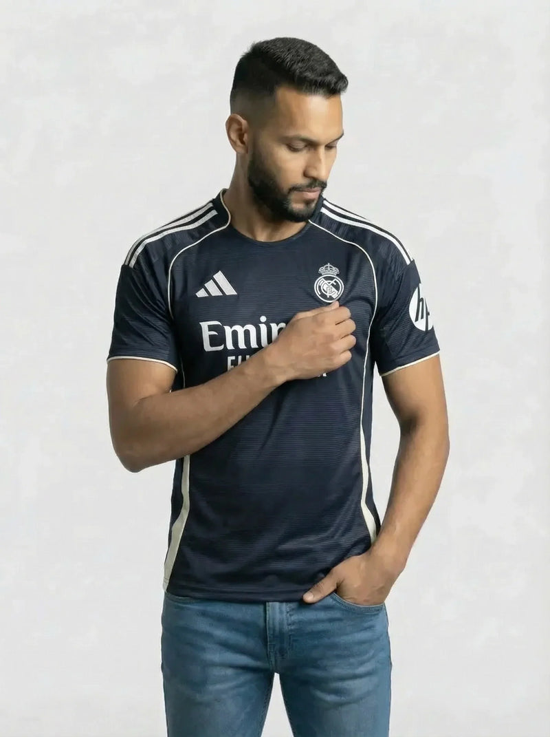 Camisa Real Madrid Cinza II 25/26