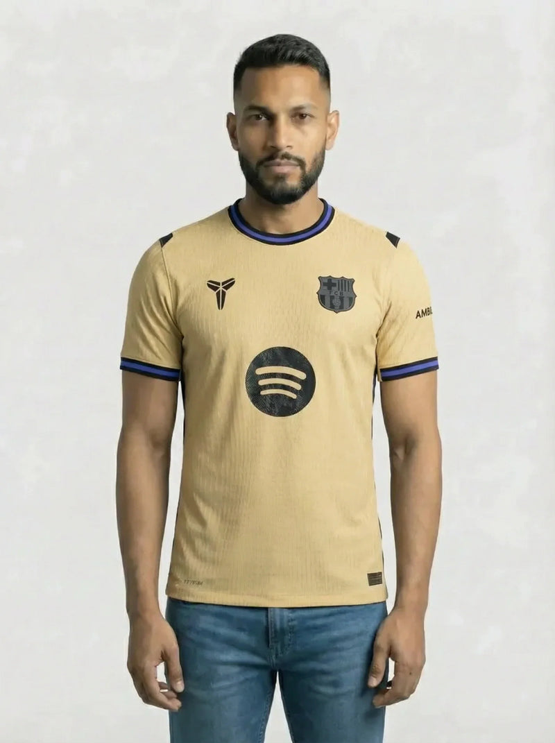 Camisa Barcelona Bege 25/26