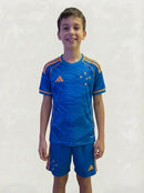 Kit Infantil Cruzeiro Azul E Dourado IIi 25/26