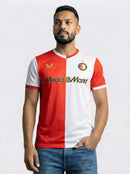 Camisa Feyenoord Vermelha E Branca I 25/26