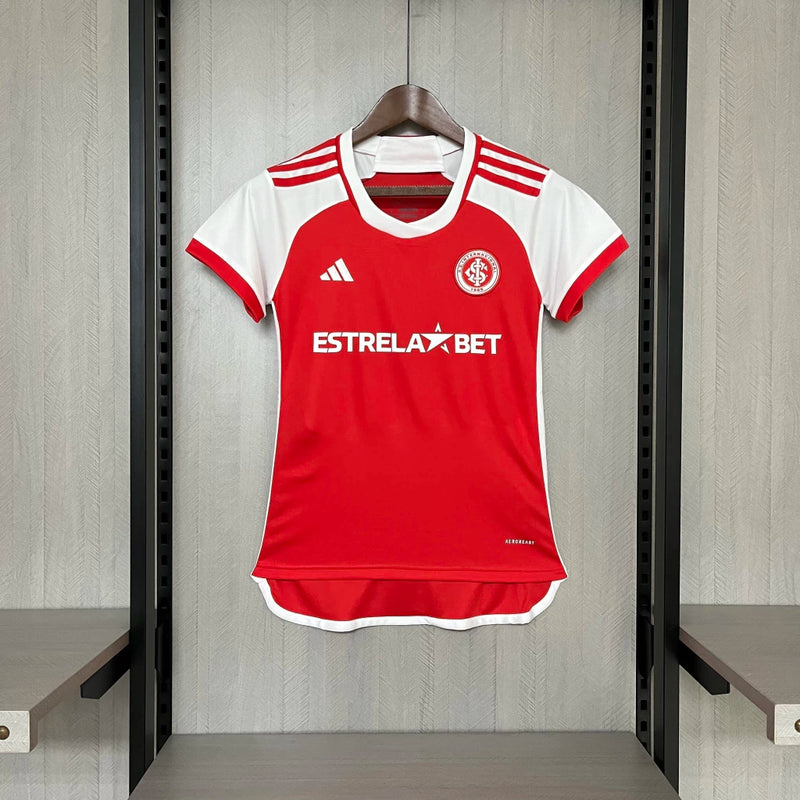 Camisa Internacional I 2024/25 Torcedor Feminina