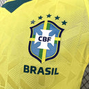 Nova Camisa Brasil 1.1 I 25/26 Jogador Masculina Copa Do Mundo