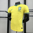 Nova Camisa Brasil 1.1 I 25/26 Jogador Masculina Copa Do Mundo