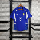 Camisa Brasil II 2002 Retrô Masculina - Tecido Tactel