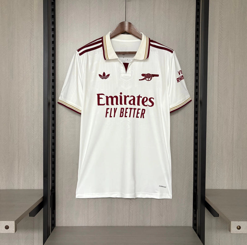 Camisa Arsenal IIi 25/26 Torcedor Masculina (Podem Conter Pequenas Manchas)