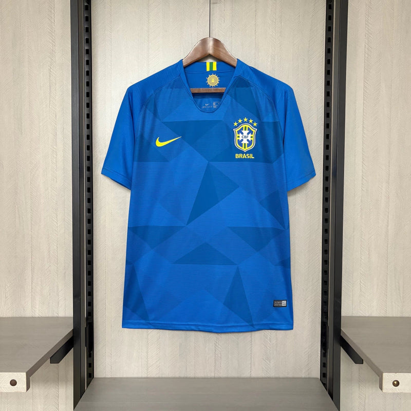 Camisa Brasil II 2018 Torcedor Masculina (Gola Larga)