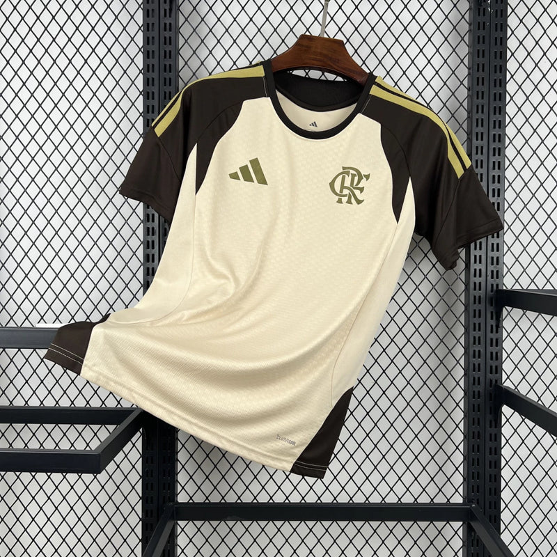 Camisa Flamengo Pré Jogo 2025/26 Torcedor Masculina (Modelo Largo)