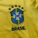 Novo Cropped Brasil I 25/26 Torcedor Feminina Copa Do Mundo (Modelo Justo)