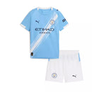 Kit Infantil Manchester City I 25/26 - Puma - Azul