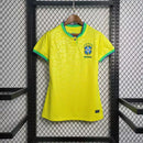 Camisa Brasil I 2022 Torcedor Feminina