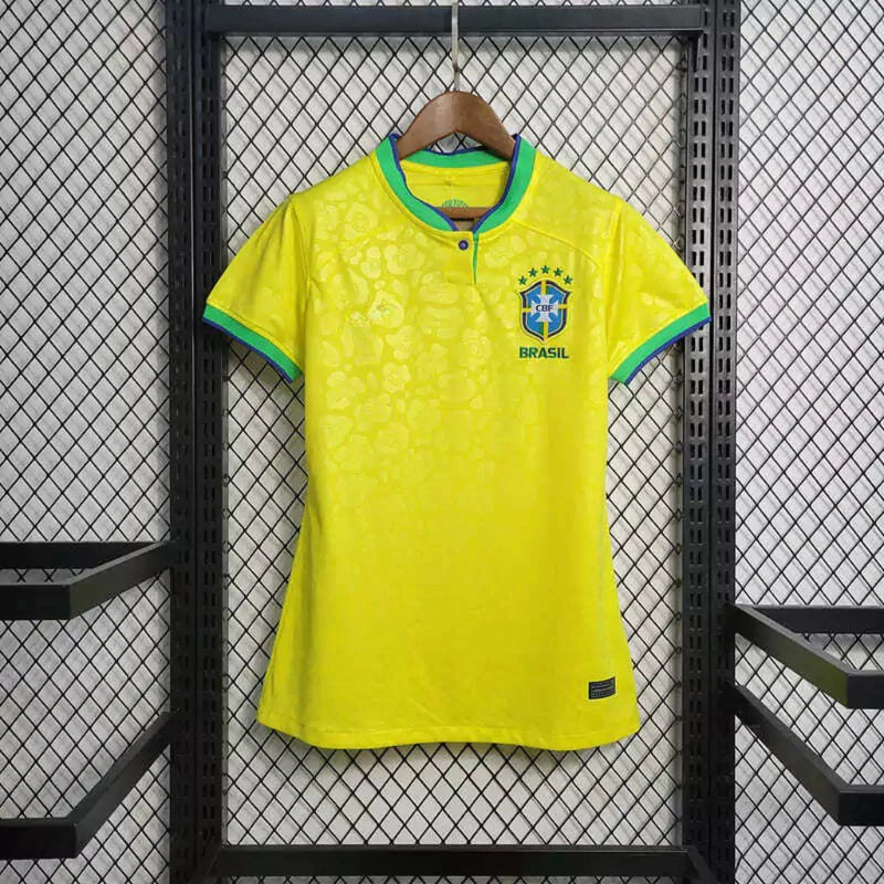 Camisa Brasil I 2022 Torcedor Feminina