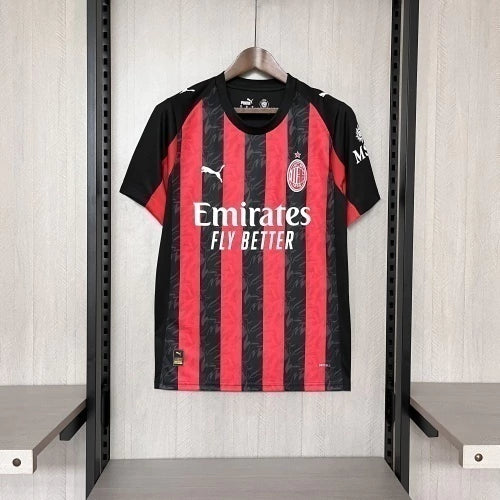 Camisa Milan I 2025/26 Torcedor Masculina