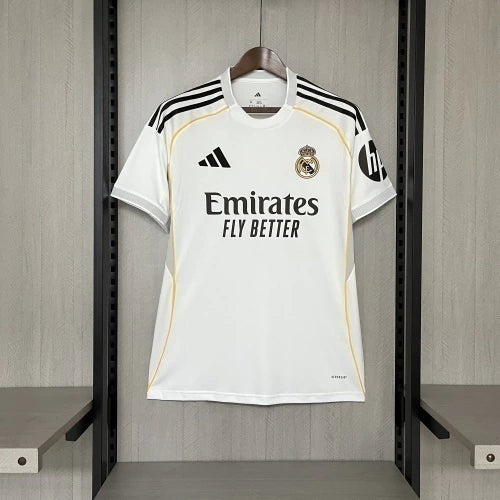 Camisa Real Madrid I 2025/26 Torcedor Masculina